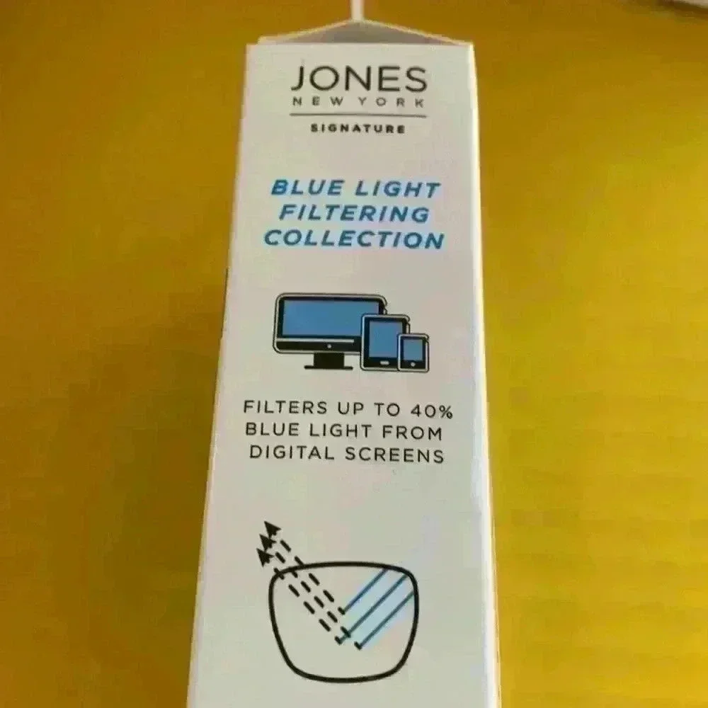 Jones blue light filtering reading glasses, 0.00